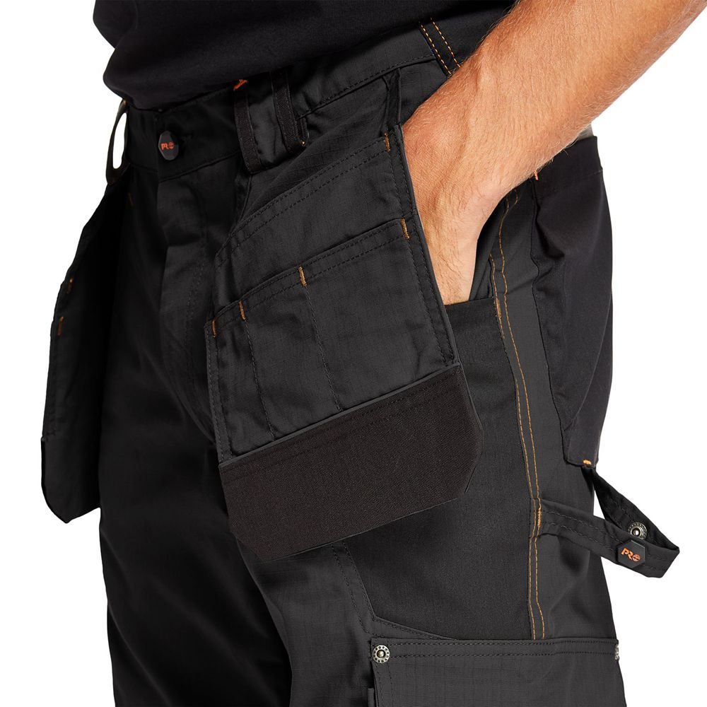 Pantalones Timberland Hombre Pro® Interax Holster Work Negras - Chile HEZ-826401